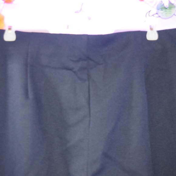 The Avenue Navy Side Zip Slacks Size 26 - Picture 5 of 8